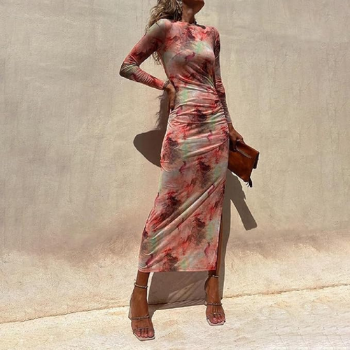Capri Tie Dye Slim Fit Dress