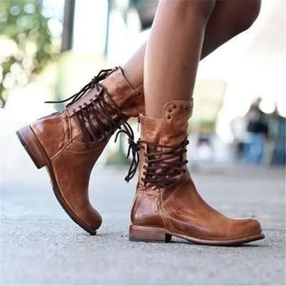 Emilia - Leather Boots