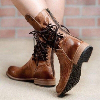Emilia - Leather Boots