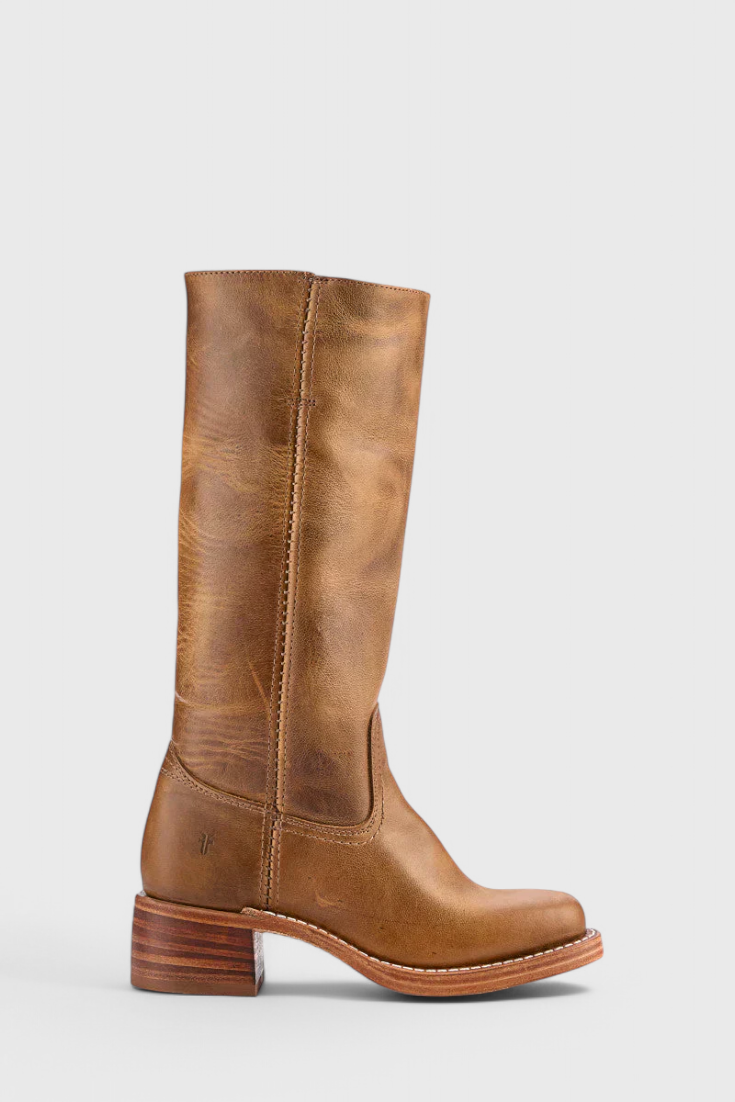 Clara Tall PU Leather Boots - Members