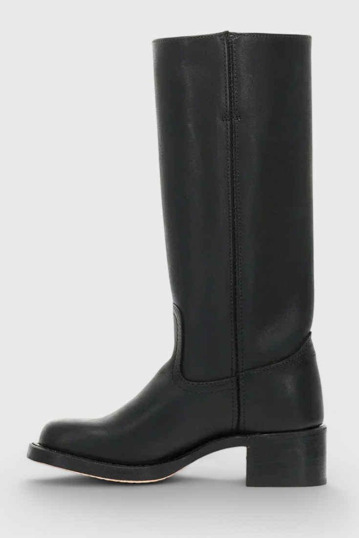 Clara Tall PU Leather Boots - Members