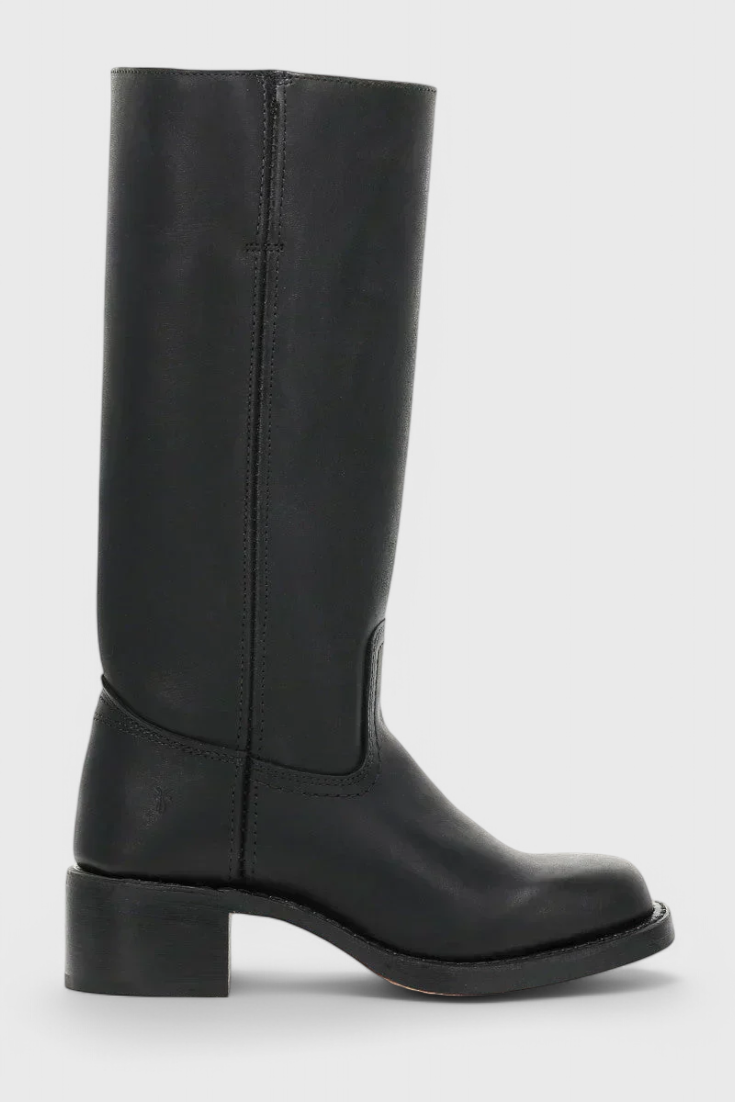 Clara Tall PU Leather Boots - Members