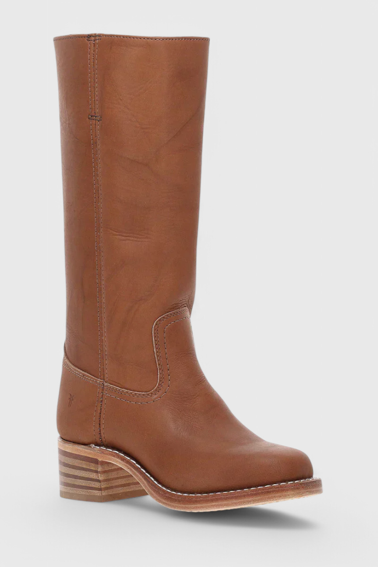 Clara Tall PU Leather Boots - Members
