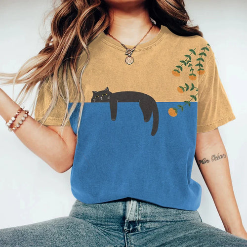Mila Two Tone Graphic Tee