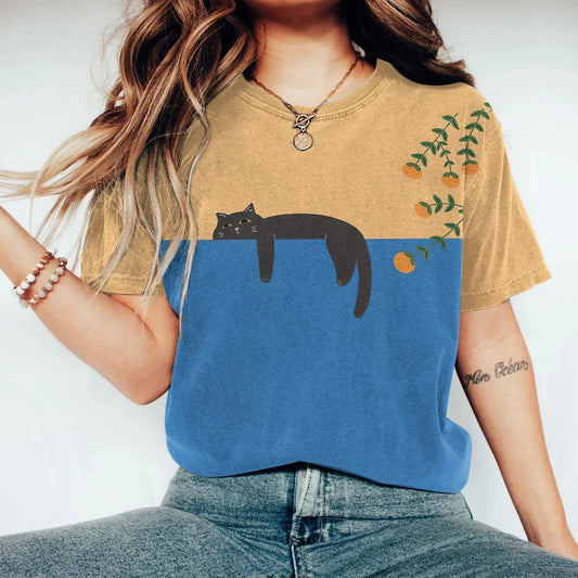 Mila Two Tone Graphic Tee