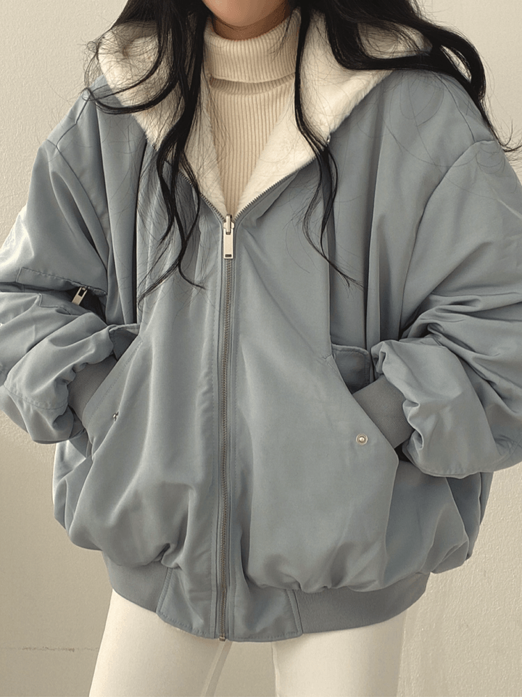 Lyra Women’s Oversized Blouson Jacket