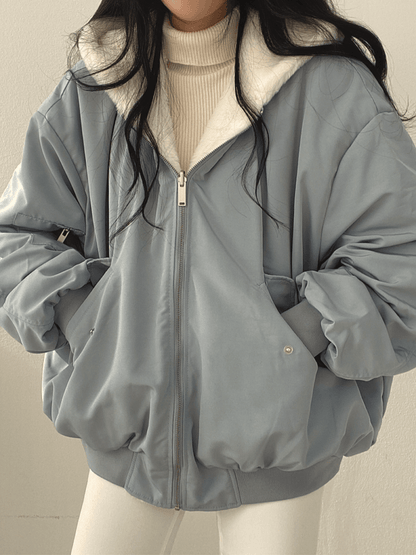Lyra Women’s Oversized Blouson Jacket