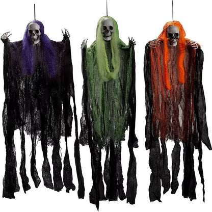 Hanging Grim Reaper Decorations Set of Three