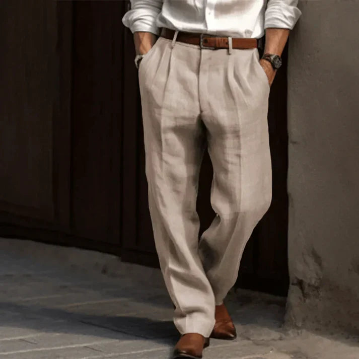 Mercer Men’s Classic Wide Leg Trousers