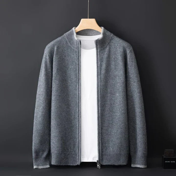 Vienna Cashmere Zip Up