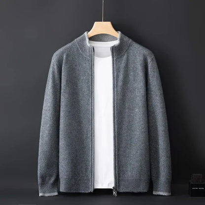 Vienna Cashmere Zip Up