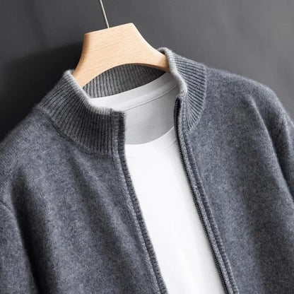 Vienna Cashmere Zip Up