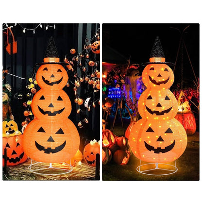 Light Up Pumpkin Outdoor Decoration