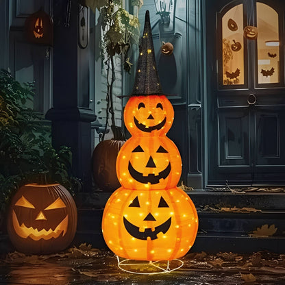 Light Up Pumpkin Outdoor Decoration