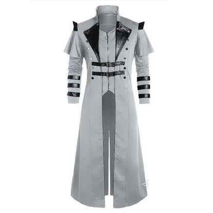 Medieval Steampunk Jacket Costume for Men