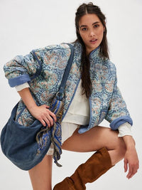 Light Blue Paisley