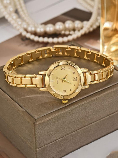 Marbella Gold Bracelet Watch