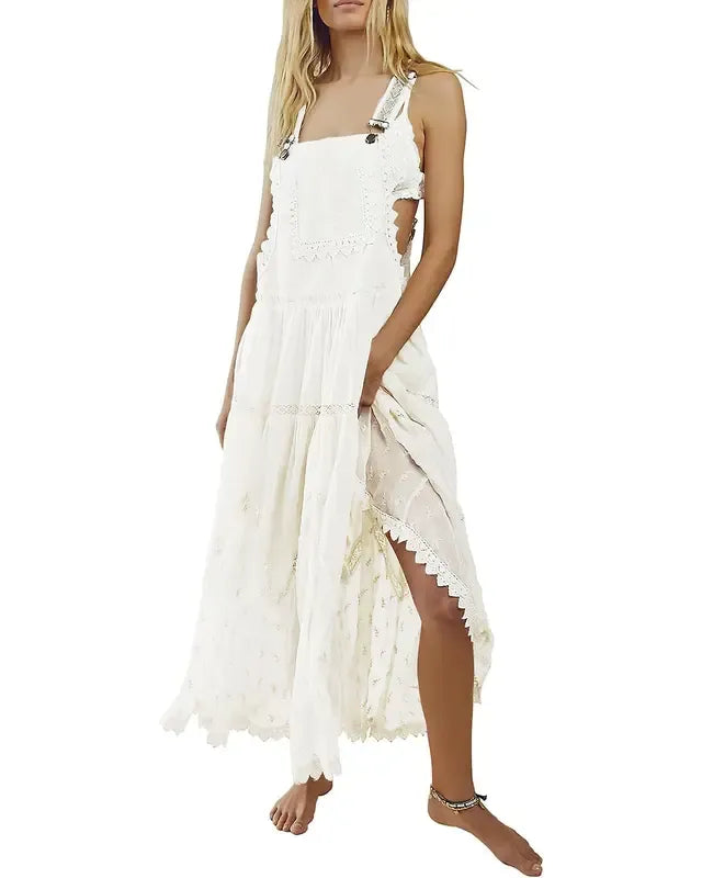 Sovana Lace Overall Dress