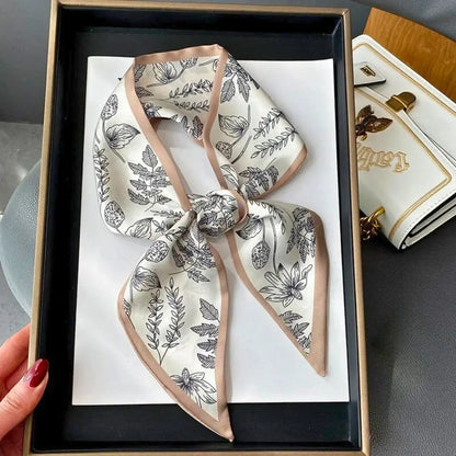 Floral Silk Scarf