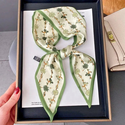 Floral Silk Scarf