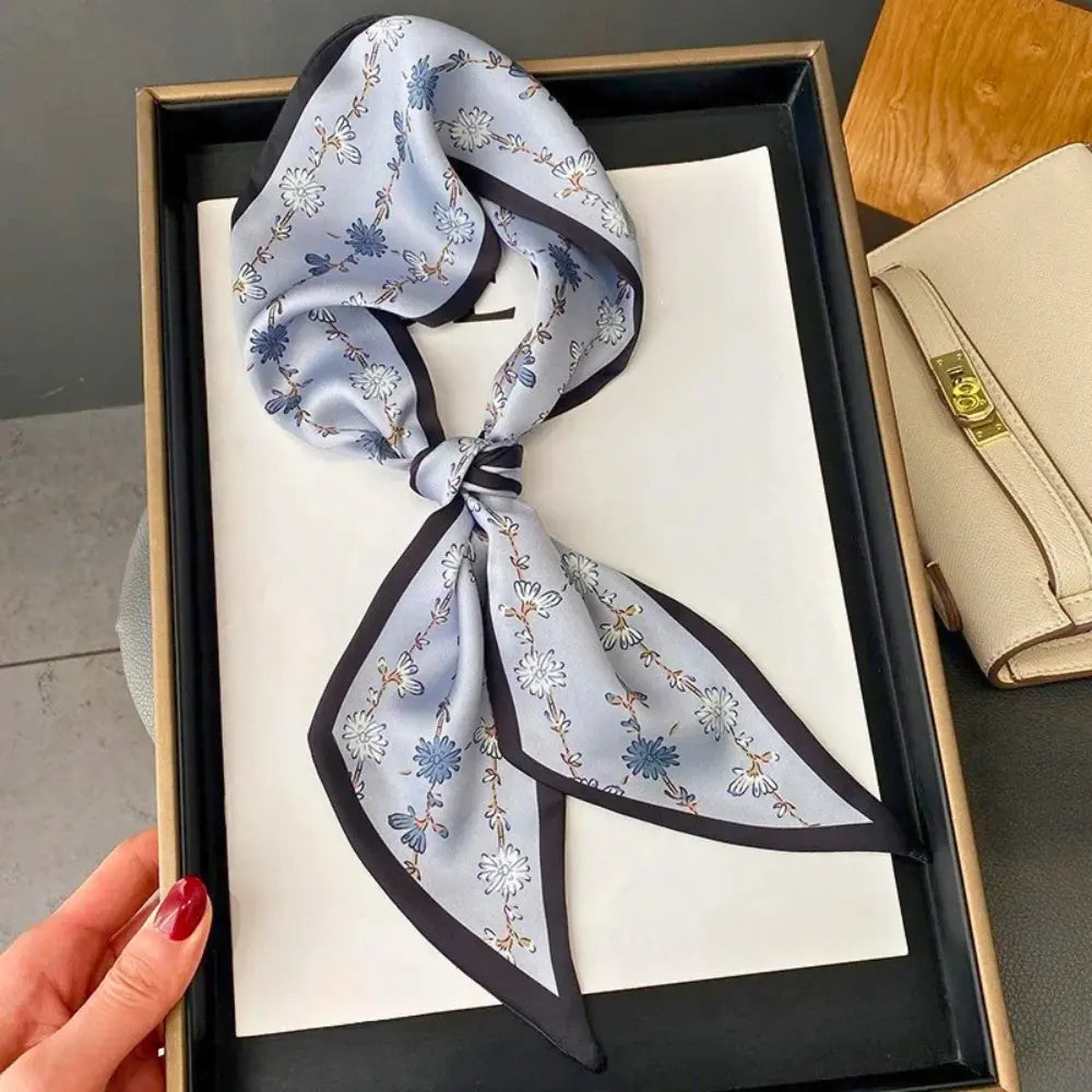 Floral Silk Scarf