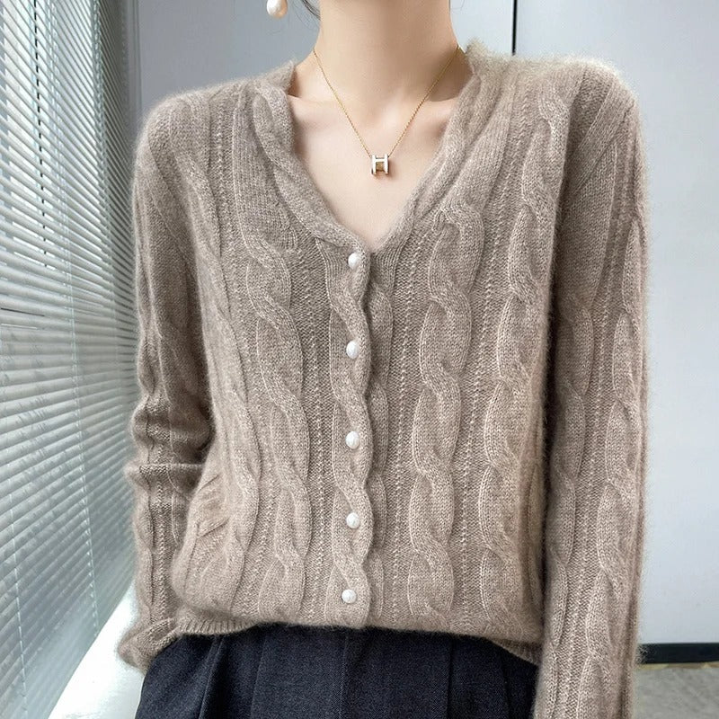 Montessa 100% Wool Cardigan