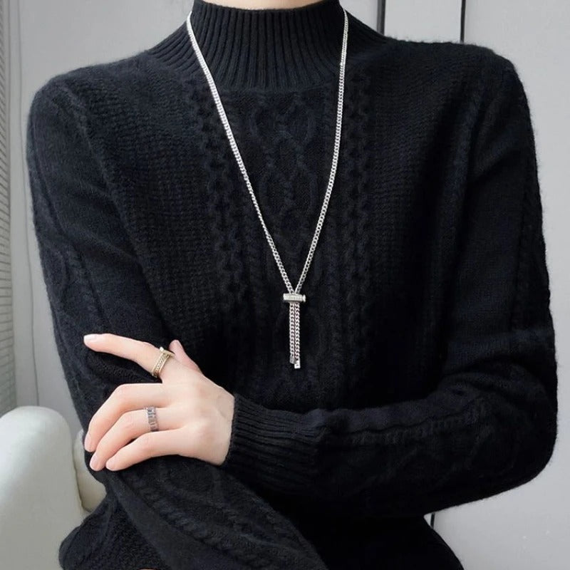 Fluffonia Turtleneck Sweater