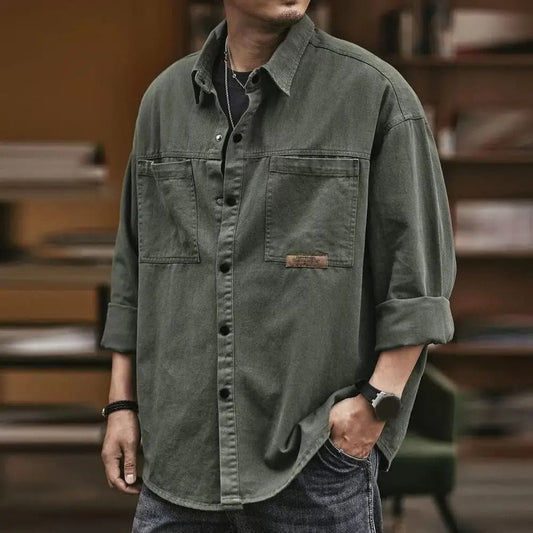 Mason™ Vintage Vibe Button Up
