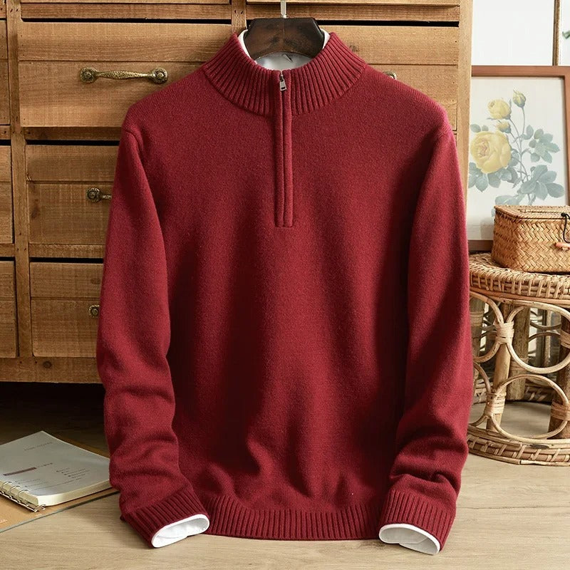 Alicante Cashmere Half Zip