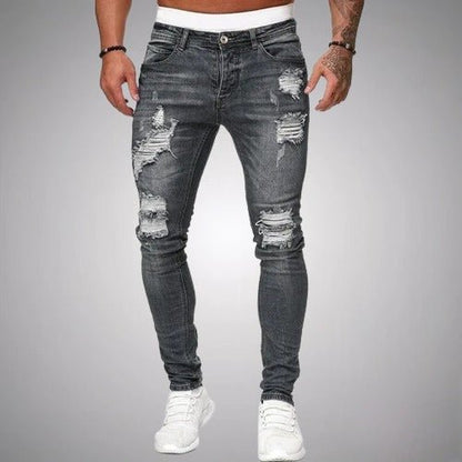 Ravaro Slim Fit Ripped Jeans