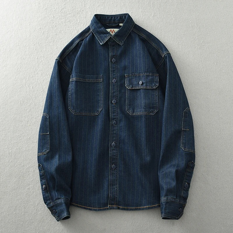 Retrovista™ 1977 Vintage Button-Up Shirt