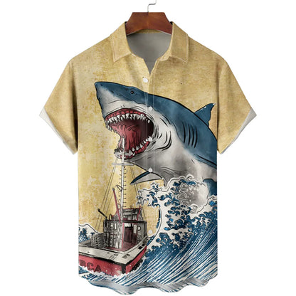 Sharky Button Up Shirt