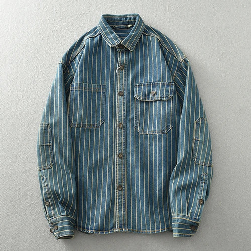 Retrovista™ 1977 Vintage Button-Up Shirt