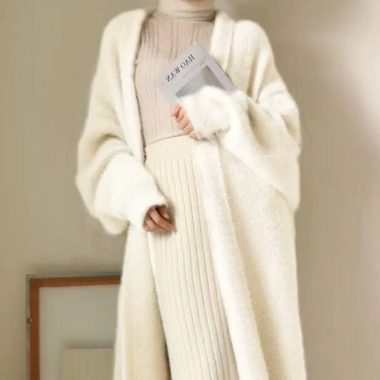 Stella Elegant Cashmere Blend Long Coat